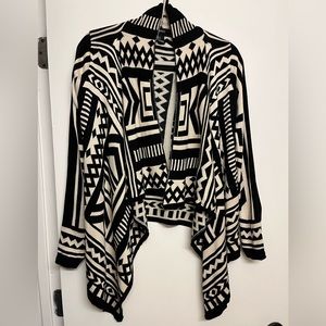 FOREVER 21 Aztec Design Sweater
